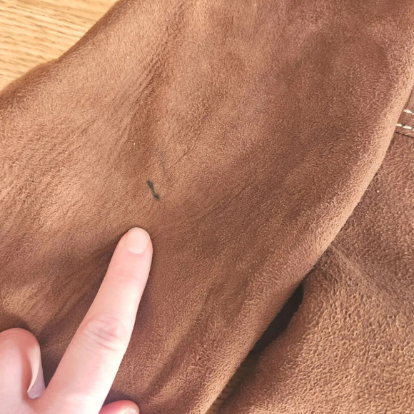 GUC Men's Gratis Sportswear 100% Leather Jacket, Size 44 - Picture 5 of 13